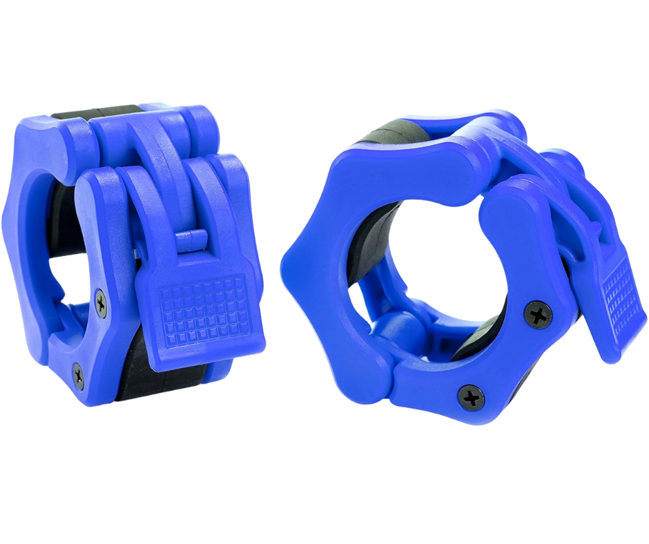 Body Solid BSTLJOC LockJaw Olympic Collar - Blue (New) Image 2