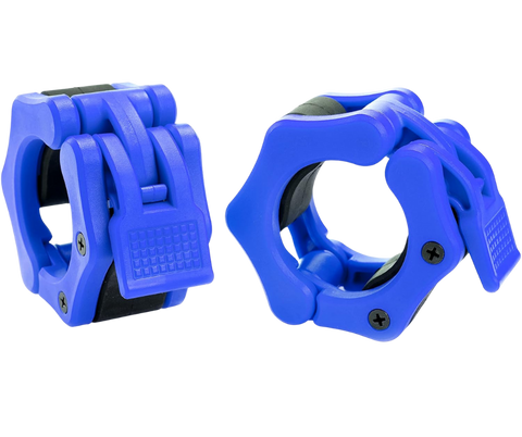 Body Solid BSTLJOC LockJaw Olympic Collar - Blue (New) Image 2