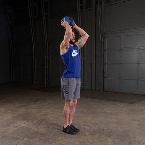 Body Solid BSTMB10 10 lbs. Medicine Ball - Blue (New)