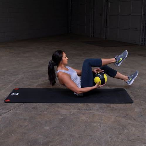 Body Solid BSTMB4 4 lbs. Medicine Ball - Yellow (New)