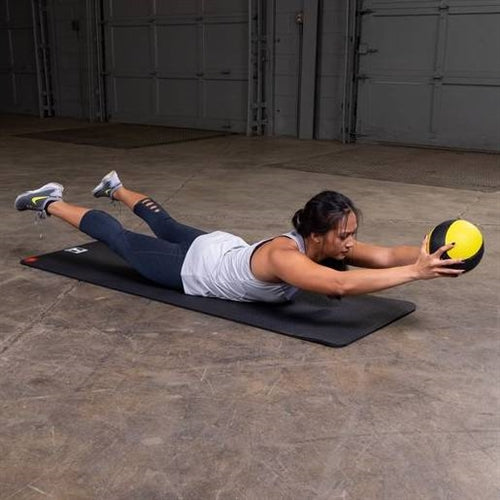 Body Solid BSTMB4 4 lbs. Medicine Ball - Yellow (New)