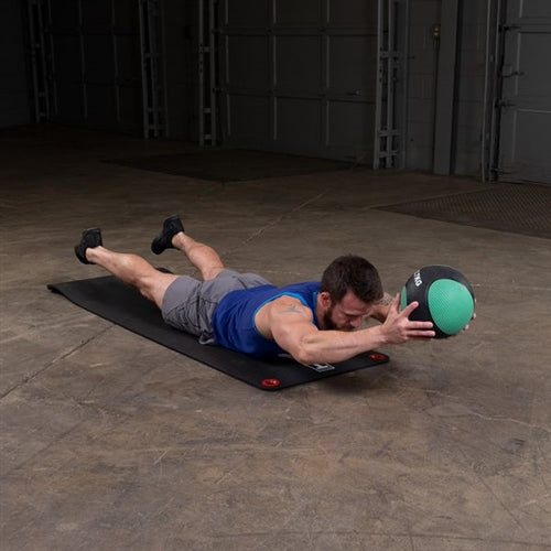 Body Solid BSTMB6 6 lbs. Medicine Ball - Aqua (New)