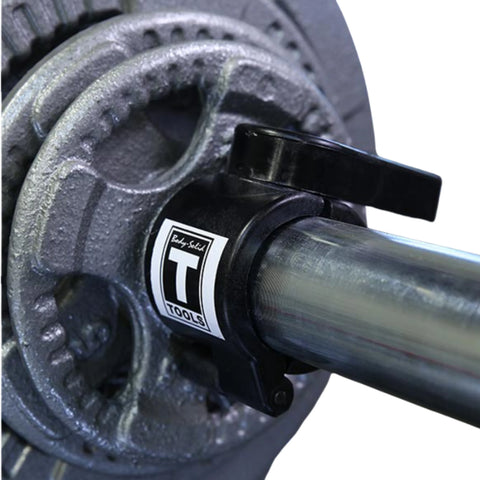 Body Solid BSTMC02BK Muscle Clamp Collars - Black (New)