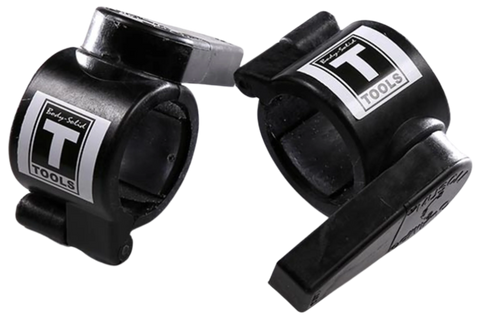 Body Solid BSTMC02BK Muscle Clamp Collars - Black (New)