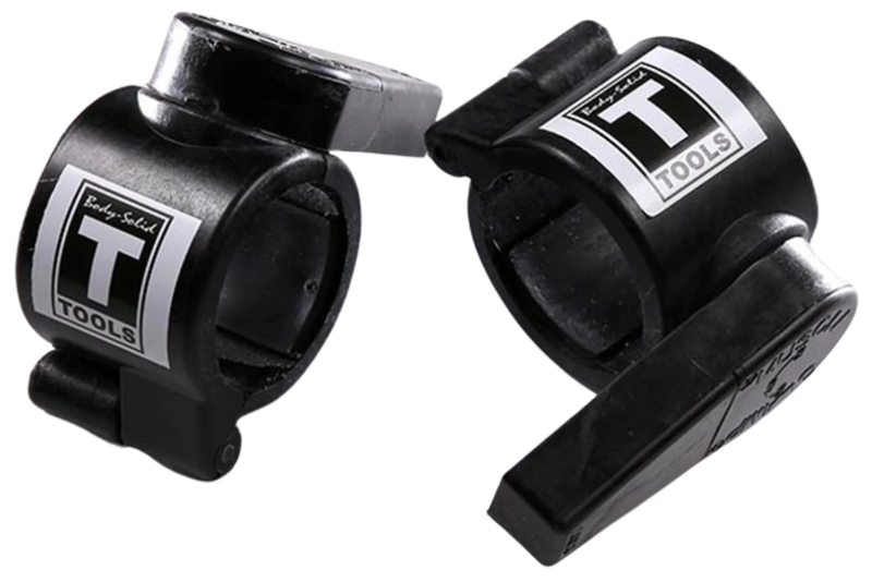 Body Solid BSTMC02BK Muscle Clamp Collars - Black (New)