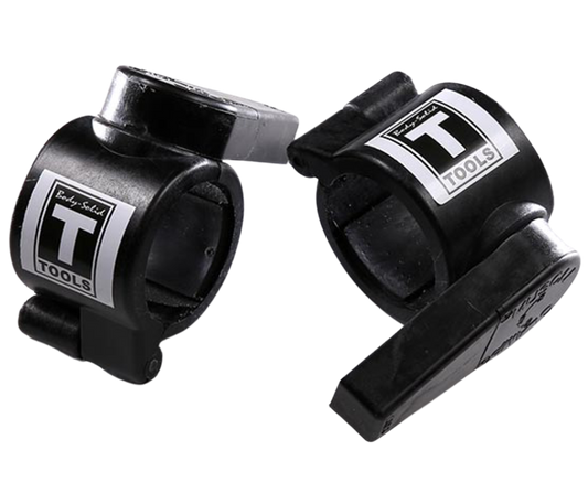 Body Solid BSTMC02BK Muscle Clamp Collars - Black (New)