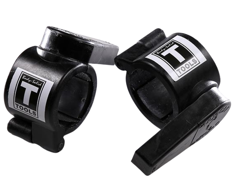 Body Solid BSTMC02BK Muscle Clamp Collars - Black (New) Image