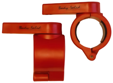 Body Solid BSTMC02RD Muscle Clamp Collars - Red (New)