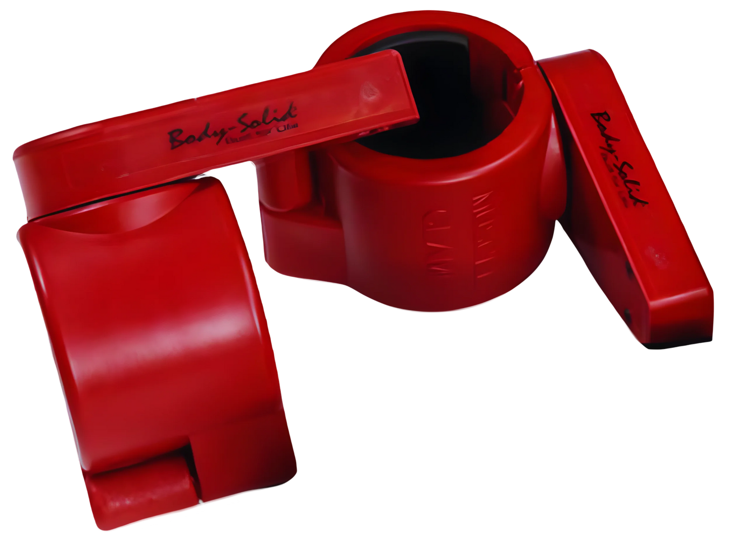 Body Solid BSTMC02RD Muscle Clamp Collars - Red (New)