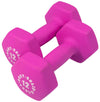 Body-Solid BSTND12 Neoprene Dumbbell- 12 lbs. Magenta (New)