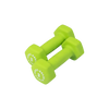 Body Solid BSTND3 Neoprene Dumbbell- 3 lbs. Green (New)