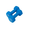 Body Solid BSTND5 Neoprene Dumbbell- 5 lbs. Blue (New)