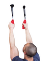 Body-Solid BSTNG Nun-Chuck Grips (Pair) (New) Image 4
