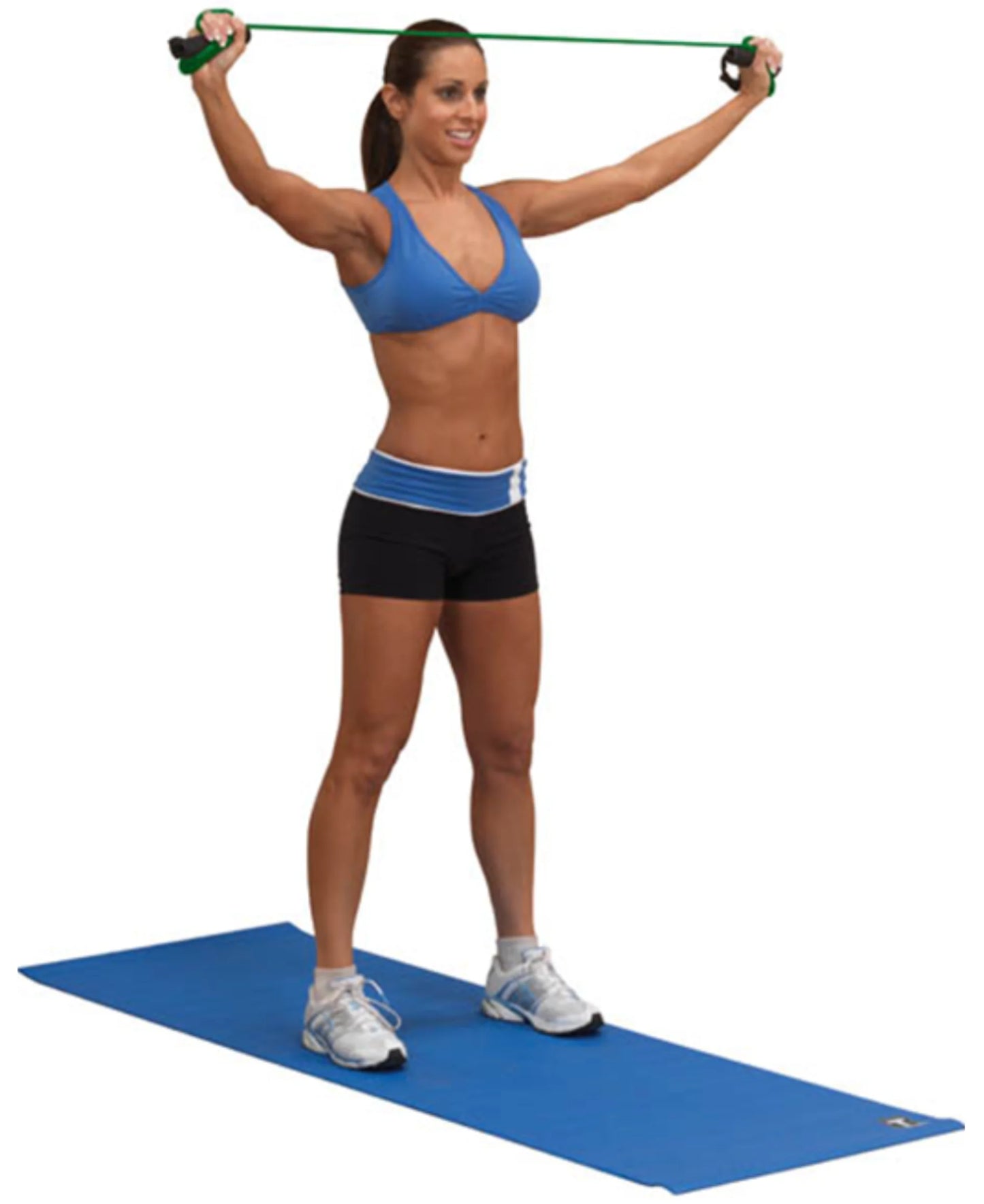 Body-Solid BSTRT2 Resistance Tubes - Light Resistance Green (New)