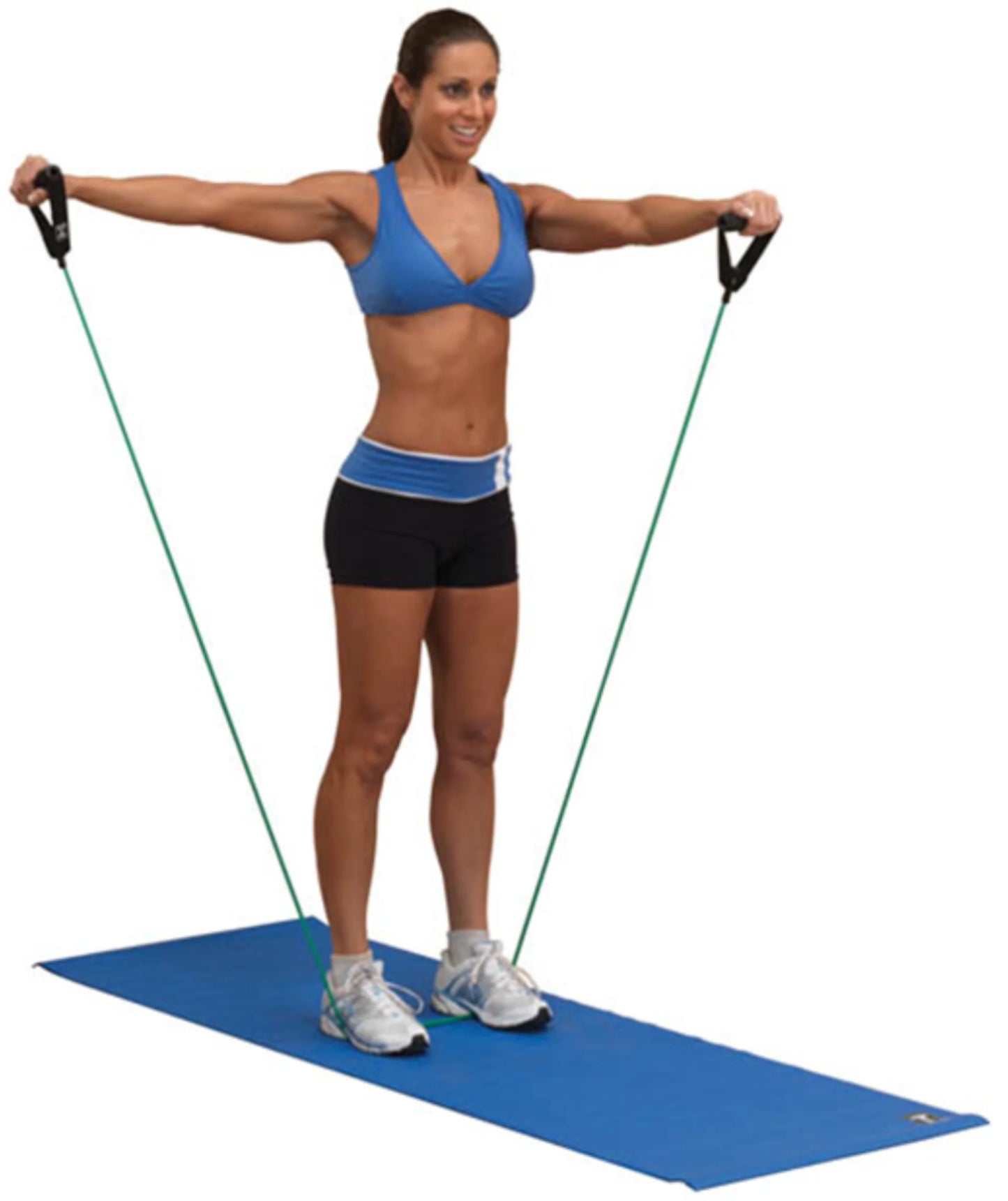 Body-Solid BSTRT2 Resistance Tubes - Light Resistance Green (New)