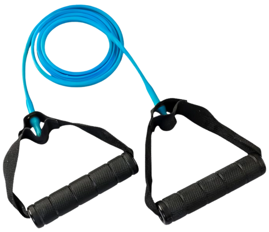 Body-Solid BSTRT4 Resistance Tubes - Heavy Resistance Blue (New)