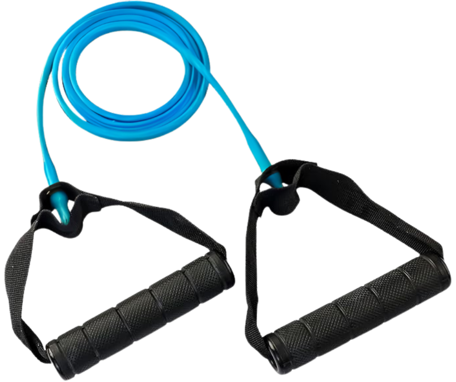 Body-Solid BSTRT4 Resistance Tubes - Heavy Resistance Blue (New)