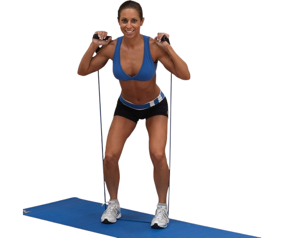 Body-Solid BSTRT4 Resistance Tubes - Heavy Resistance Blue (New)