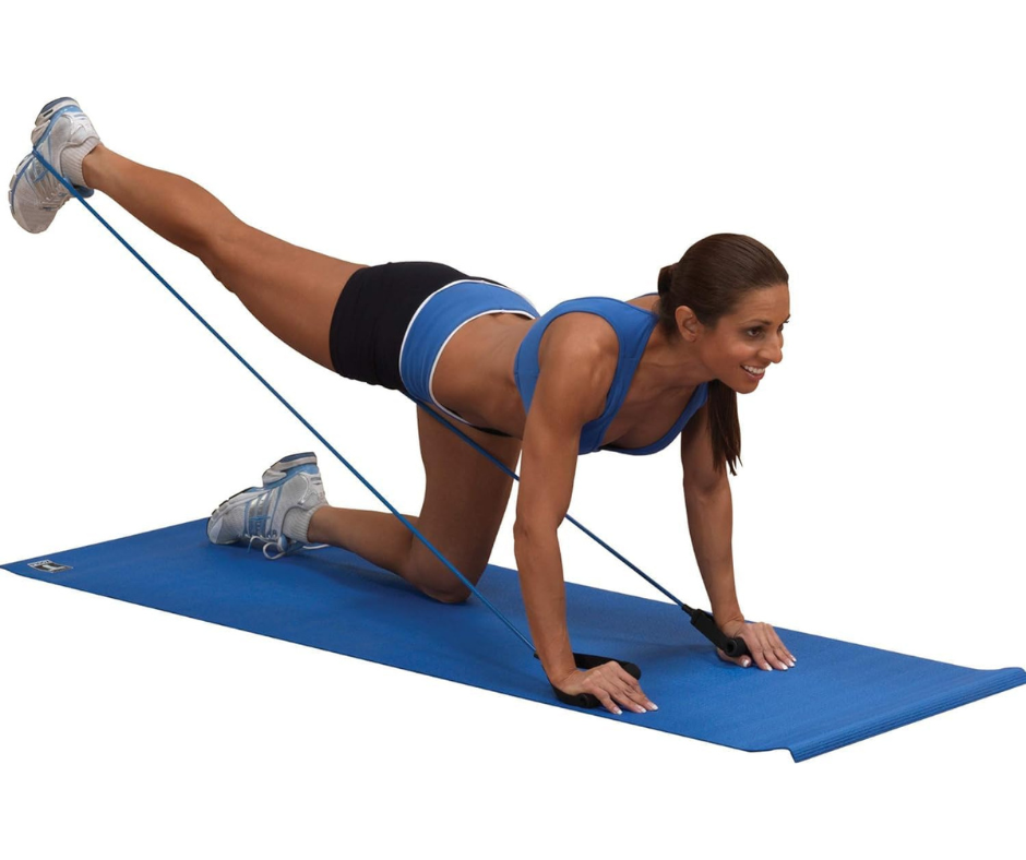 Body-Solid BSTRT4 Resistance Tubes - Heavy Resistance Blue (New)