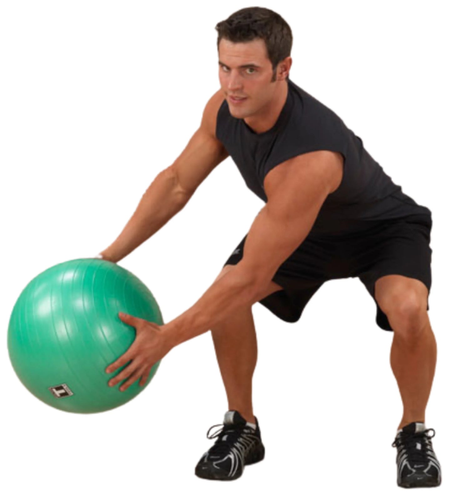 Body Solid BSTSB45 Exercise Ball 45cm Green (New)
