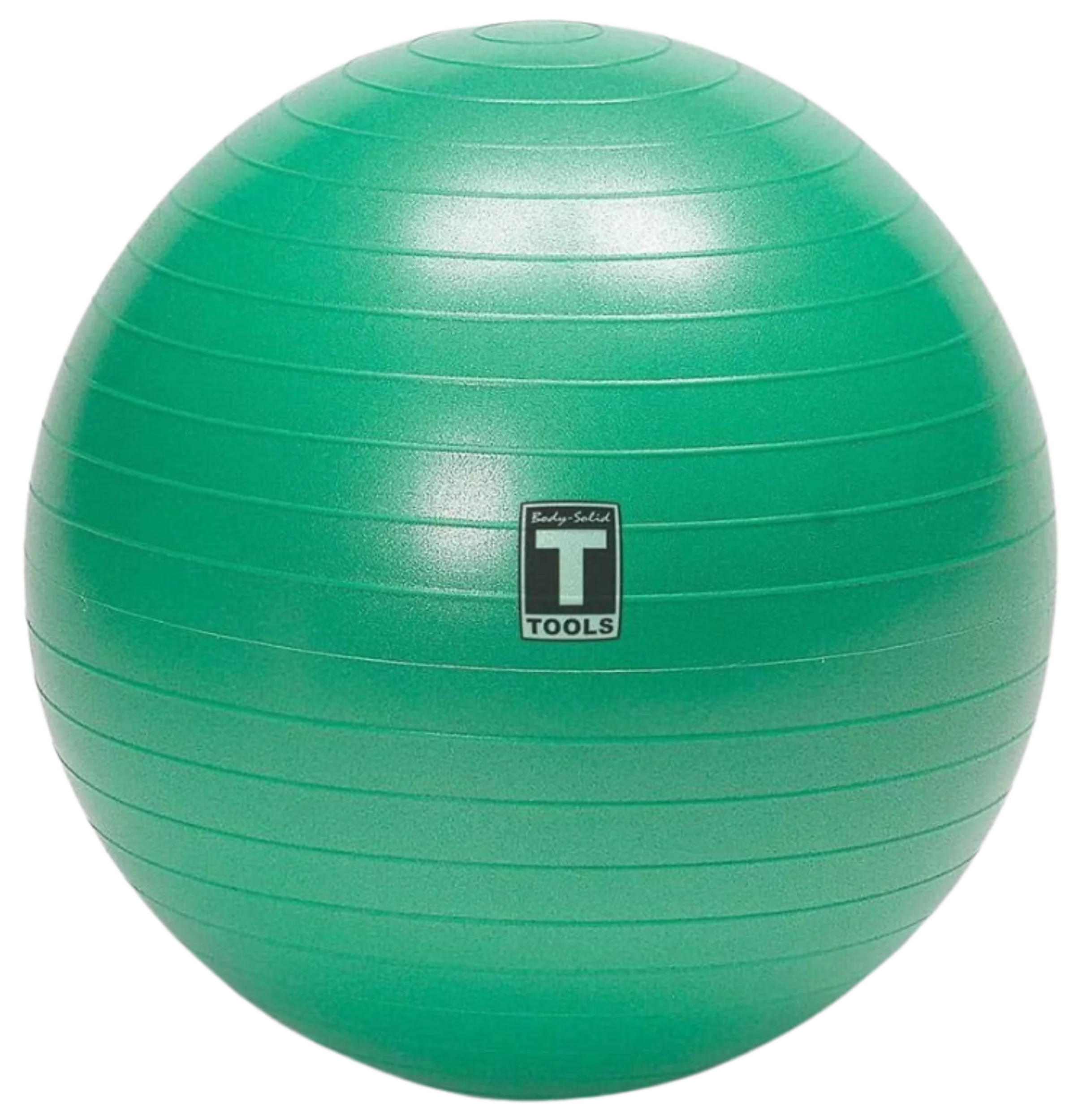 Body Solid BSTSB45 Exercise Ball 45cm Green - Front View