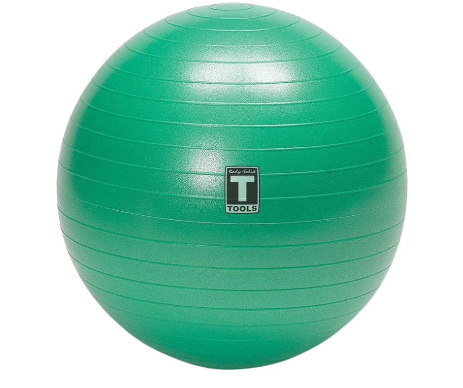 Body Solid BSTSB45 Exercise Ball 45cm Green (New) Image
