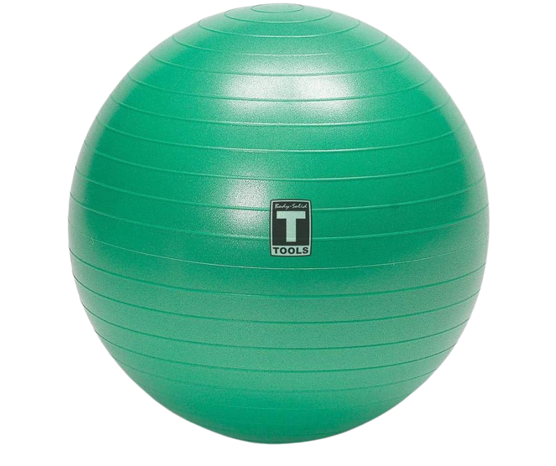 Body Solid BSTSB45 Exercise Ball 45cm Green (New) Image