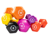 Body Solid BSTVD10 Vinyl Dumbbell 10 lbs. Orange (New)