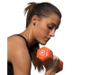 Body Solid BSTVD10 Vinyl Dumbbell 10 lbs. Orange (New)