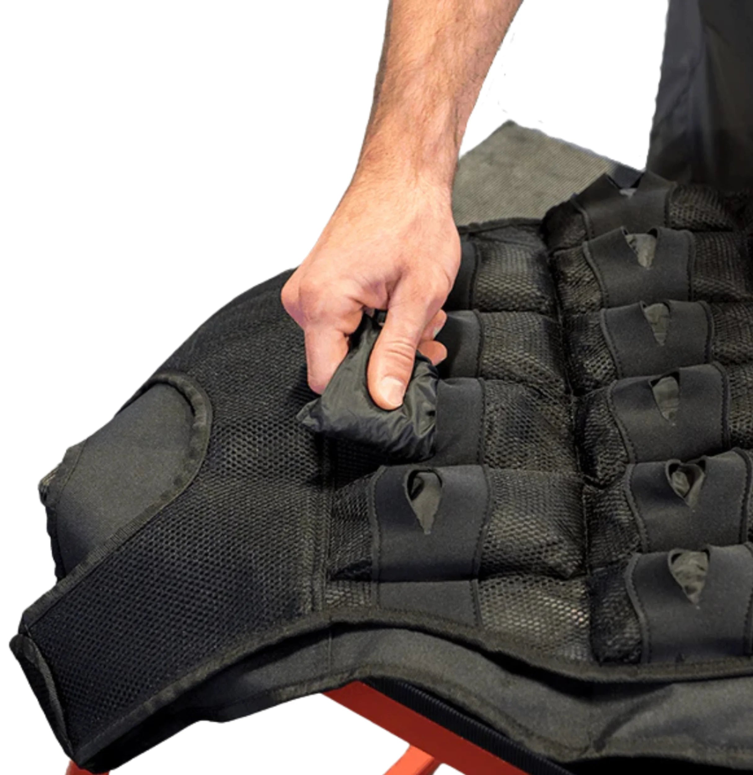 Body-Solid BSTWVP20 Weighted Vest - Thumbnail 2