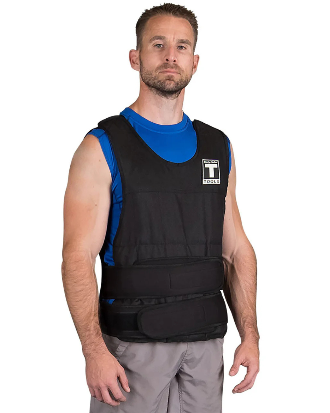 Body-Solid BSTWVP20 Premium Weighted Vest 20 lbs. (New) Image 2