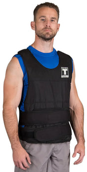 Body-Solid BSTWVP40 Premium Weighted Vest 40 lbs. - Front Training View