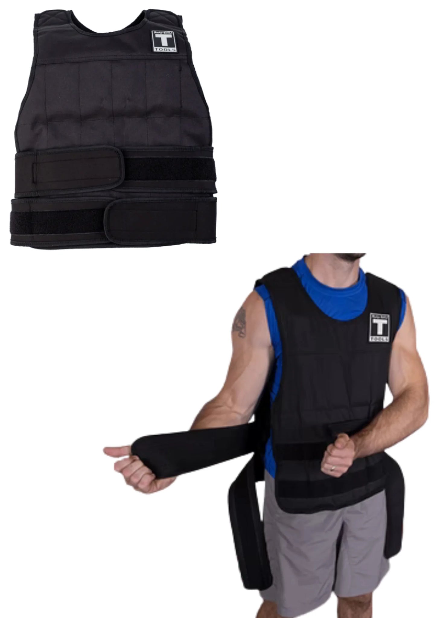 Body-Solid BSTWVP40 Premium Weighted Vest 40 lbs. (New)