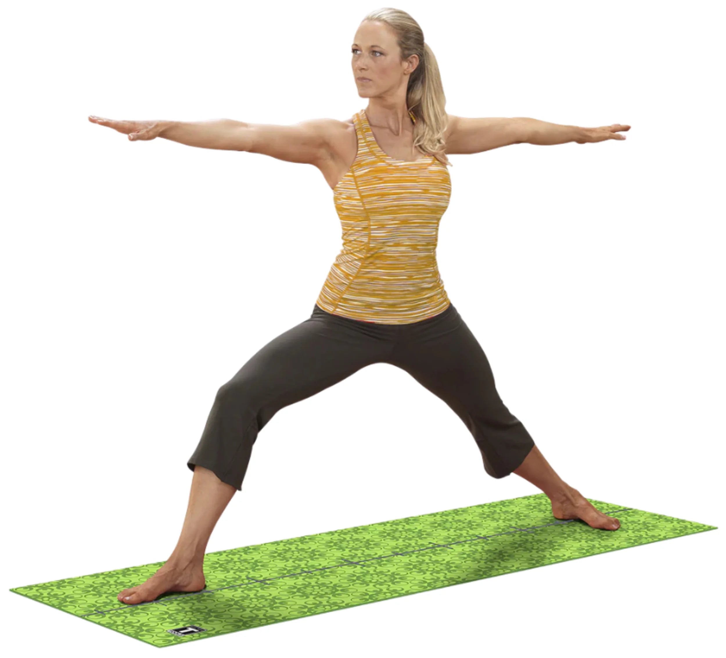 Body-Solid BSTYM10-group Yoga Mat Premium - Side Training View