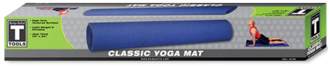 Body-Solid BSTYM3 Yoga Mat 3mm Blue (New)