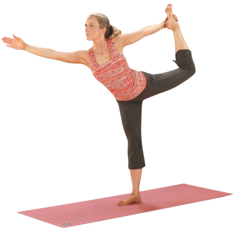 Body-Solid BSTYM5 Yoga Mat 5mm Red (New)