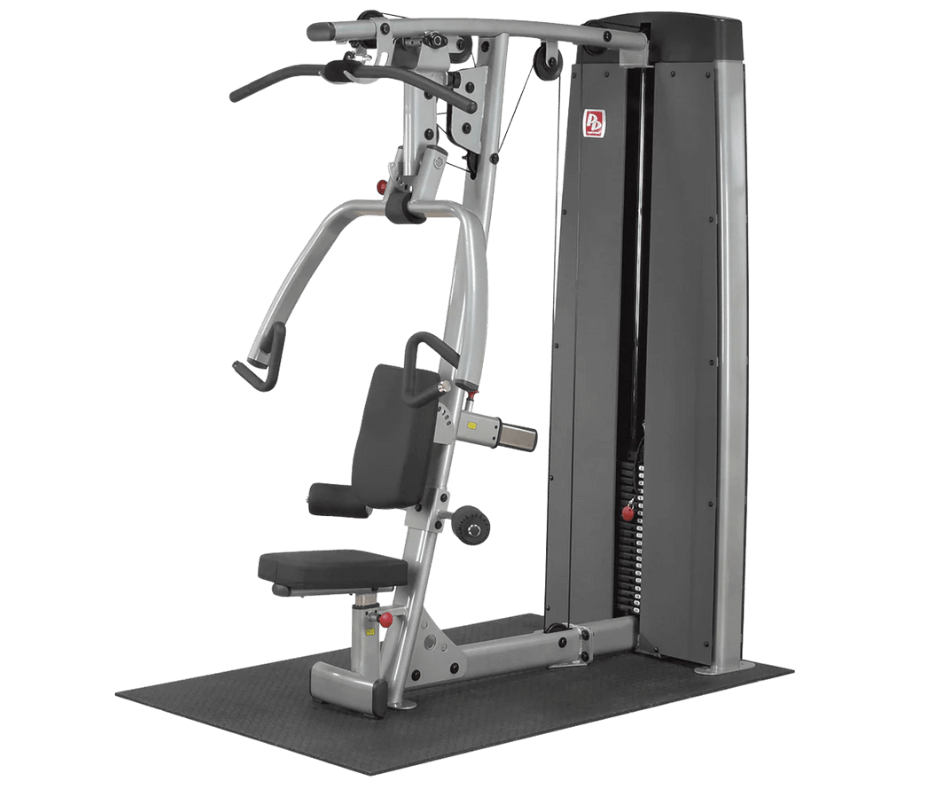 Body-Solid DPLS-SF Pro Dual Vertical Press & Lat Machine (New) Image