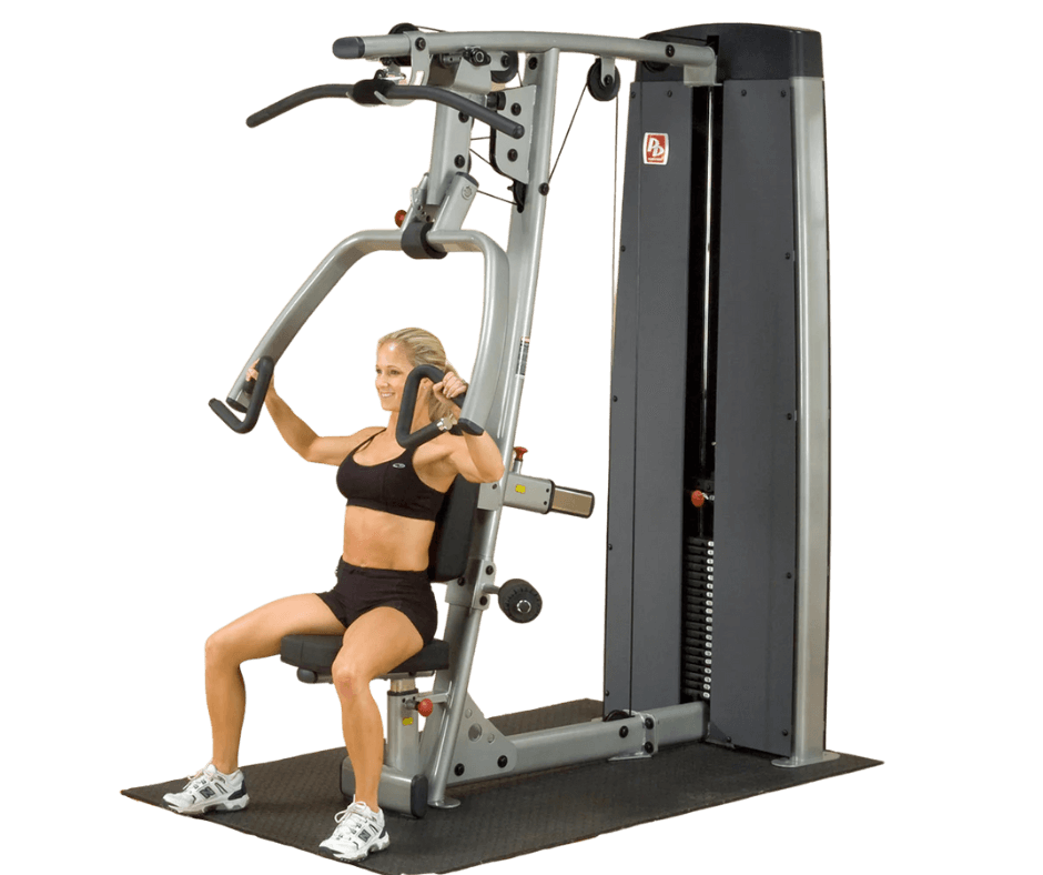 Body-Solid DPLS-SF Pro Dual Vertical Press & Lat Machine (New) Image 2