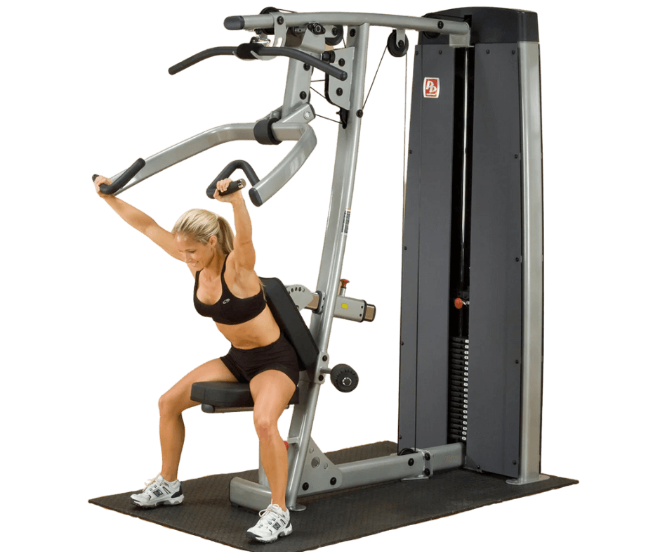 Body-Solid DPLS-SF Pro Dual Vertical Press & Lat Machine (New) Image 3