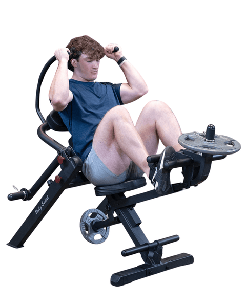 Body-Solid GAB300B Semi-Recumbent Ab Bench (New) Image 3