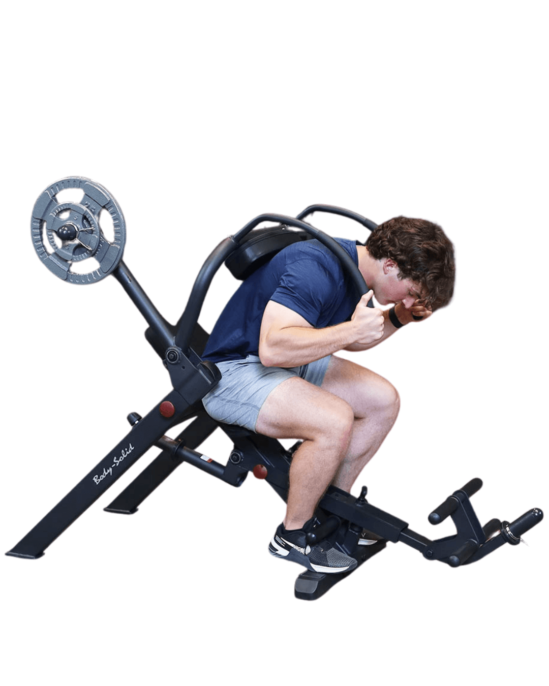 Body-Solid GAB300B Semi-Recumbent Ab Bench (New) Image 4