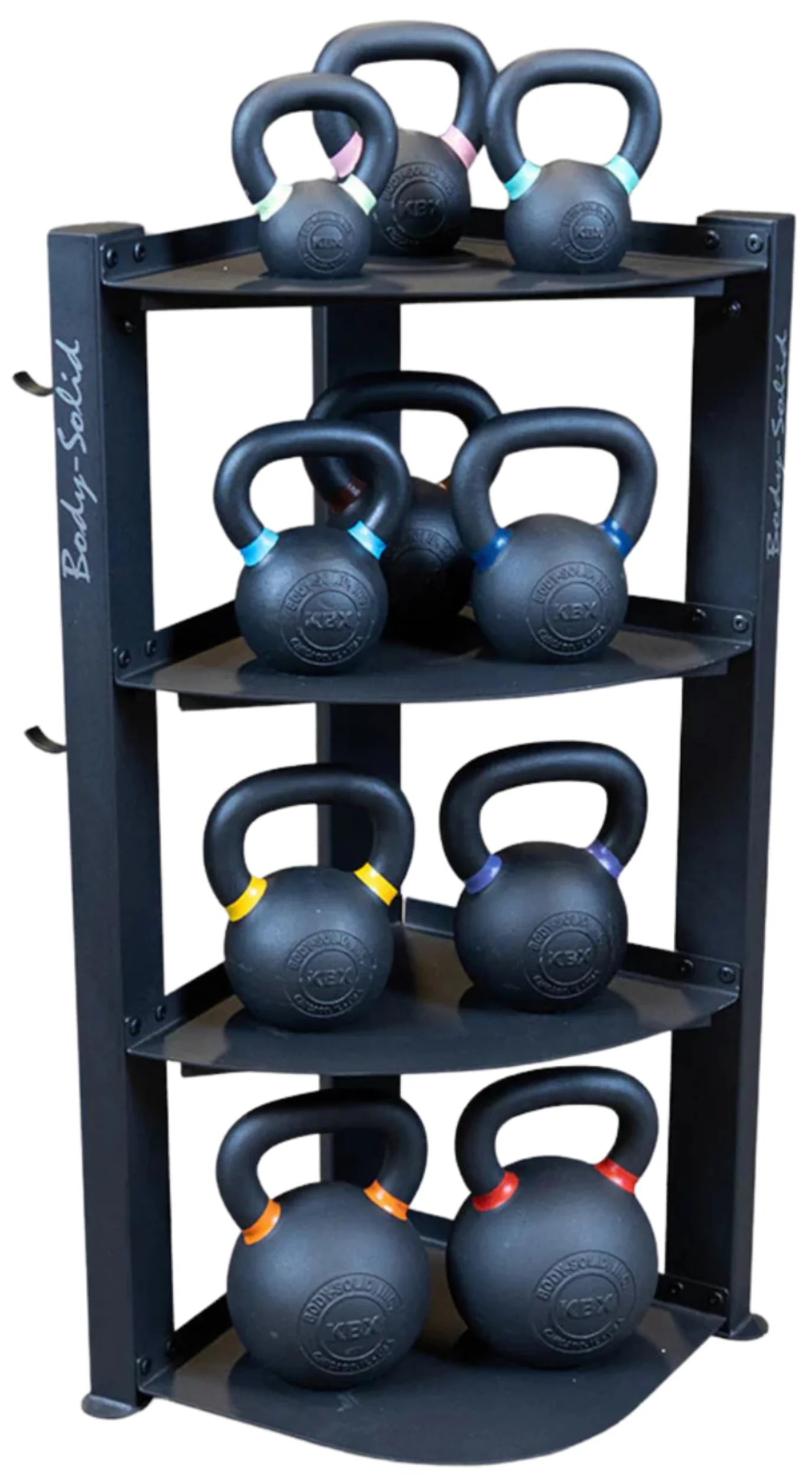 Body-Solid GAR75 Corner Accessory Storage Rack (New)