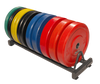 Body Solid GBPR10 Rubber Bumper Plate Rack (New)