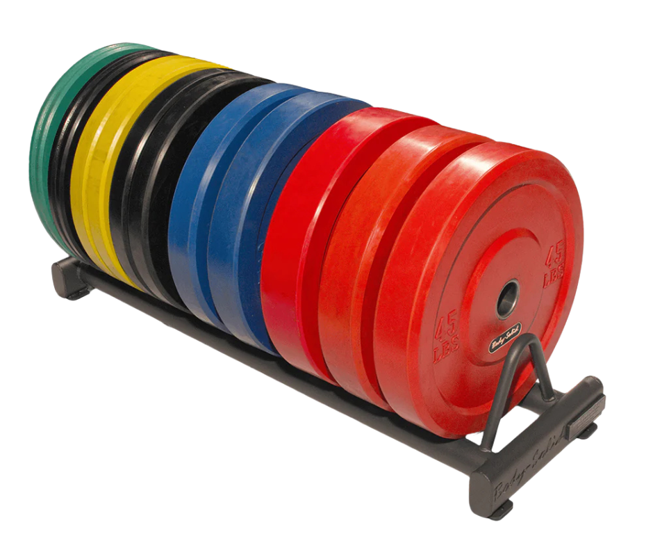 Body Solid GBPR10 Rubber Bumper Plate Rack (New)