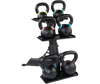 Body Solid GDKR50B 3-Tier Kettlebell Rack (New)
