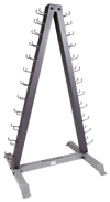 Body Solid GDR24 12 Pair Vertical Dumbbell Rack (New)