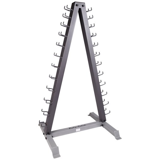Body Solid GDR24 12 Pair Vertical Dumbbell Rack (New)