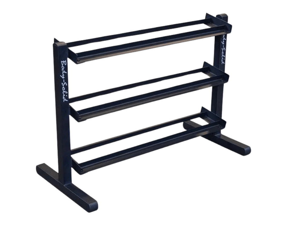 Body Solid GDR363B 3 Tier Dumbbell Rack (New) Image