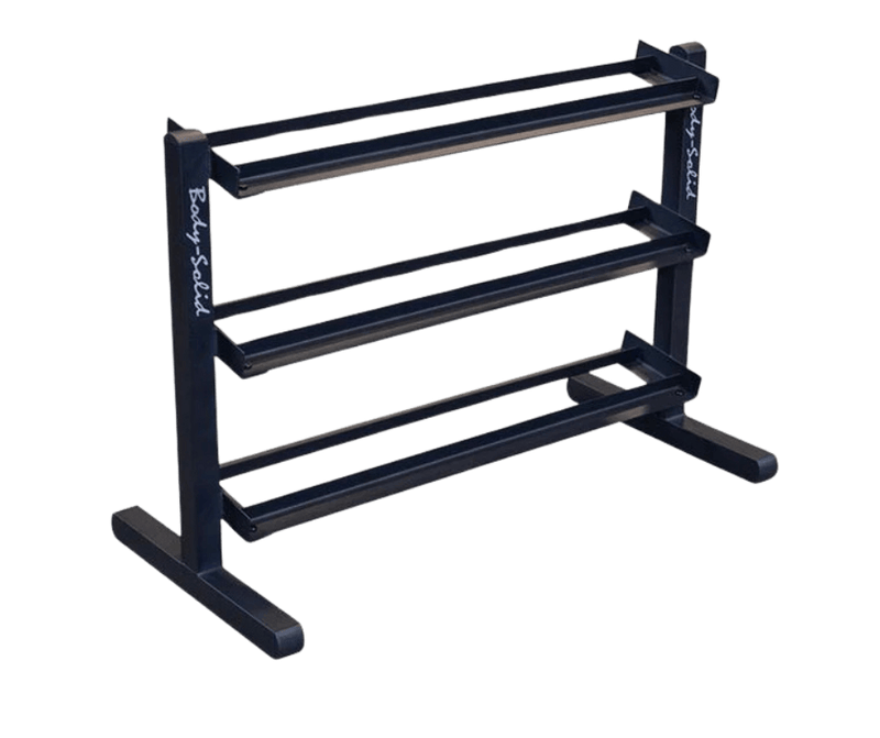 Body Solid GDR363B 3 Tier Dumbbell Rack (New) Image