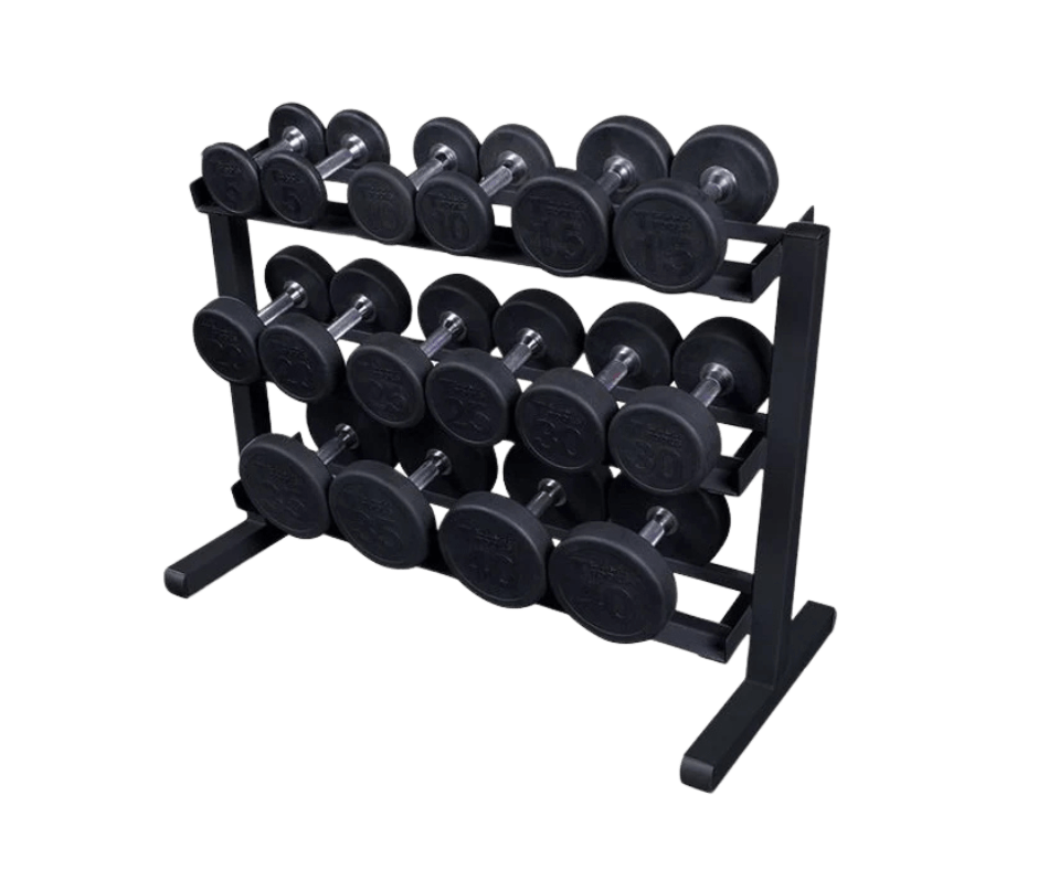 Body Solid GDR363B 3 Tier Dumbbell Rack (New) Image 2